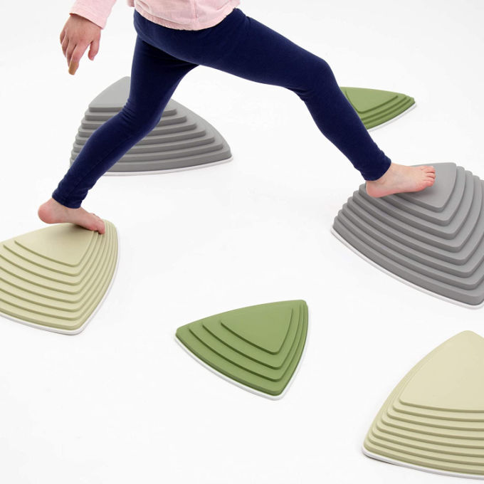 indoor stepping stones game