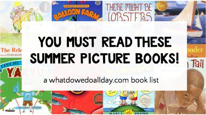 Summer Picture Books to read with the kids