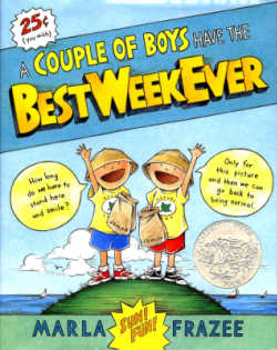 A Couple of Boys Have the Best Week Ever picture book about summer