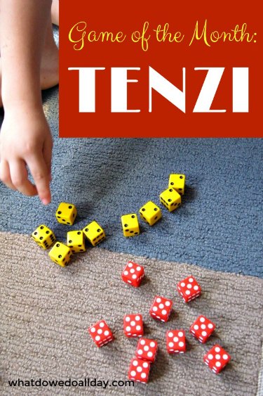 Fun family game! Tenzi is a fast paced dice game fun for kids