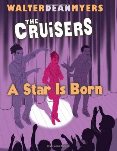 A Star is Born The Cruisers book cover with three teens on a purple stage