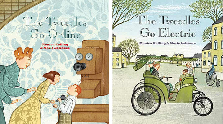 Two Tweedles books.