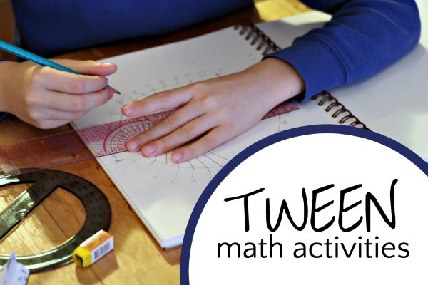Math activities for tweens and kids.