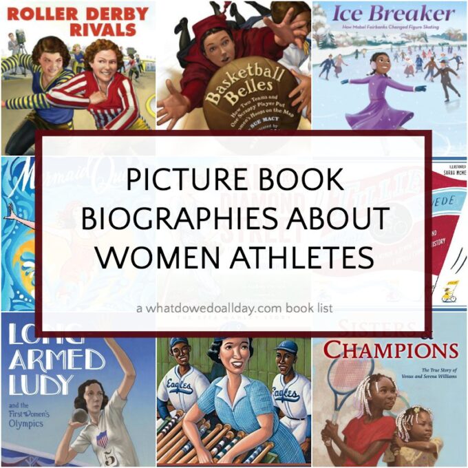 Book list of children's biographies about women athletes