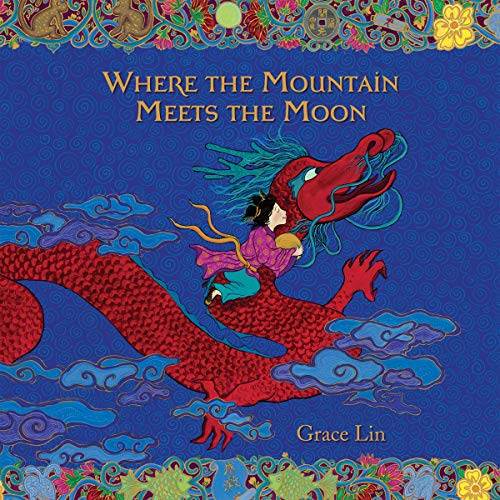 where the mountain meets the moon audiobook cover art
