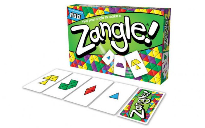 Zangle card game from Set Enterprises