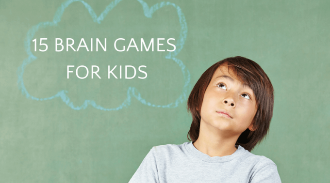 Brain games for kids that make them think! 