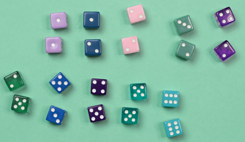 Dice in order