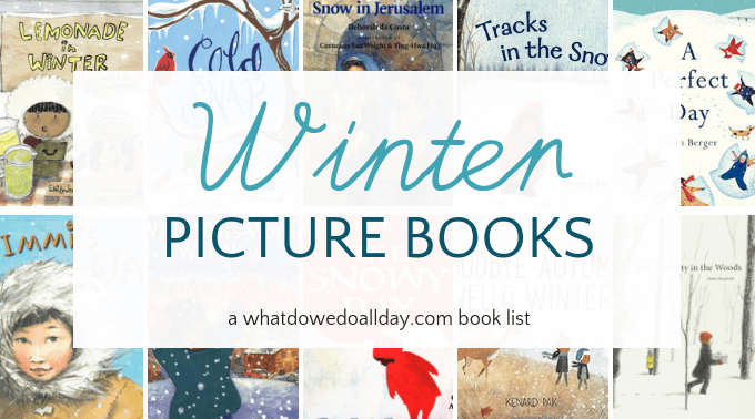 Diverse winter picture books for kids