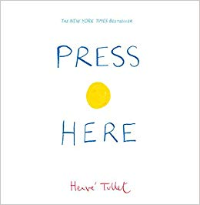 Press Here cover interactive picture book