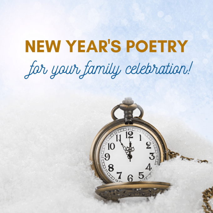 New Year's Poems for kids and families