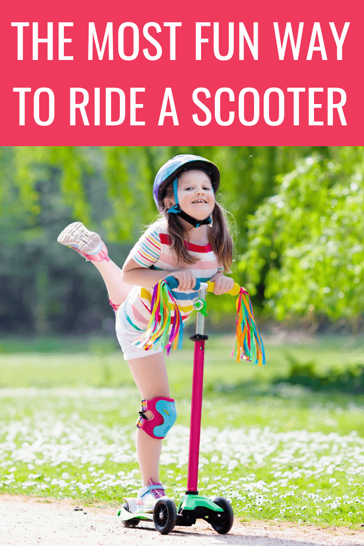 How to create a scooter slalom course