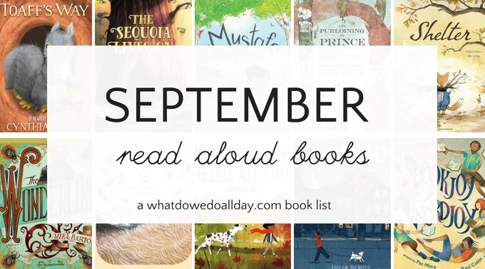 September read aloud books for 