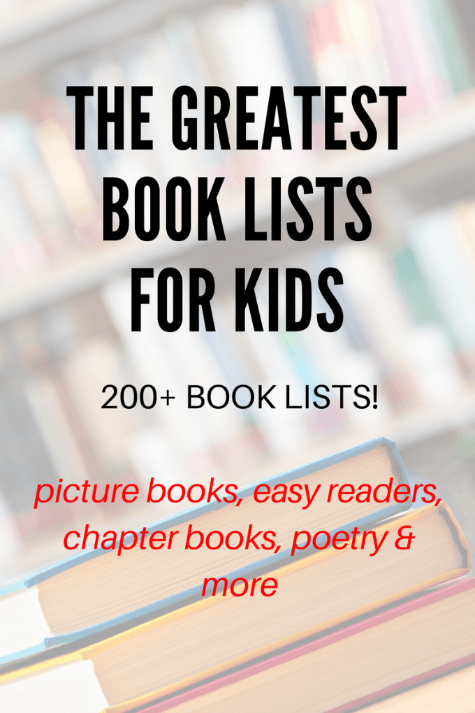 The best book lists for kids. Extensive themes and for all ages.