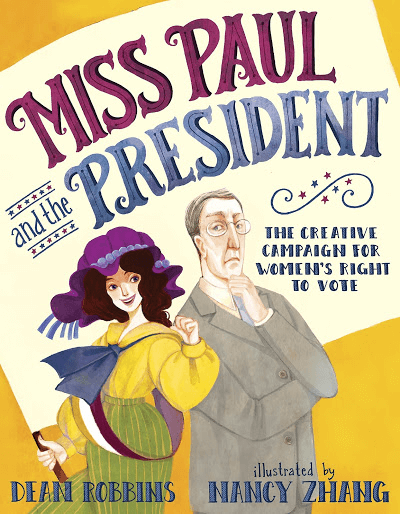 Miss Paul and the President, book cover.